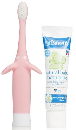 Dětské zubní pasty, kartáčky